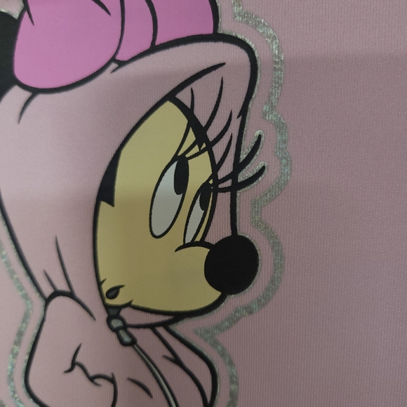 Disney juniour Minnie mouse pink hoddie, size 3T. - Picture 9 of 12